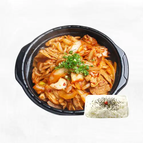 돼지김치볶음 도시락
