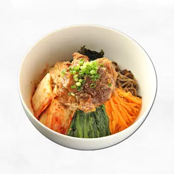쇠고기 줄무늬 비빔밥