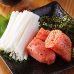 烤醃鱈魚子