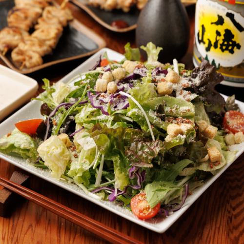 博多豆腐シーザーサラダ