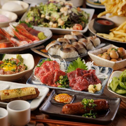 ▼新鮮食材・こだわり料理をリーズナブルにご提供♪