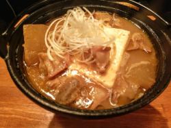 もつ煮豆腐