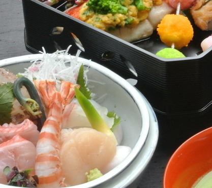 自慢の懐石料理