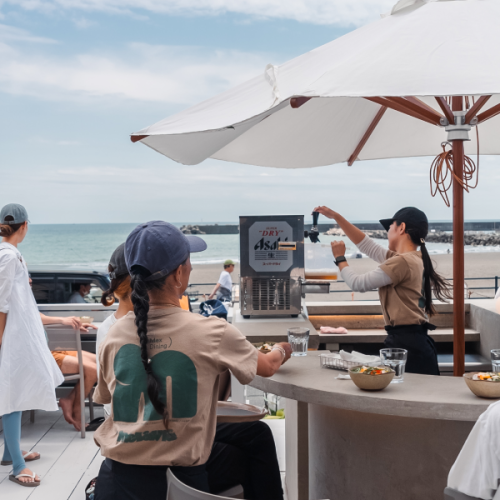 平日は海辺でゆったり満喫