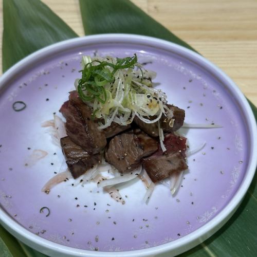 蝦夷鹿肉のたたき