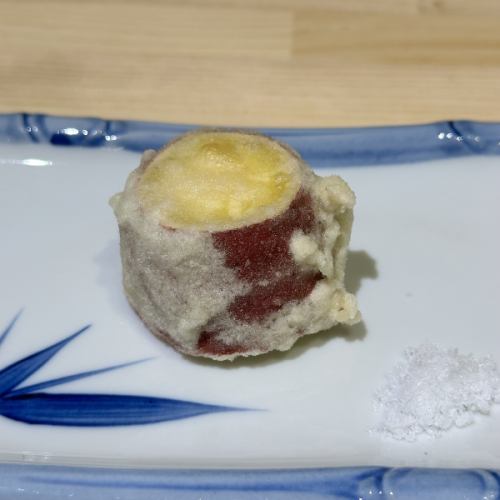 焼き芋の天麩羅