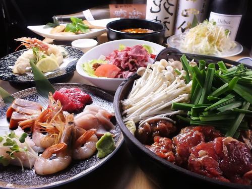 北海道鲜鱼火锅套餐 4500日元
