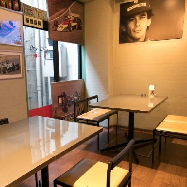The concept of the shop is F1 !! Those who like F1, of course, you can use lunch, dinner with friends and colleagues, according to the scene ◆