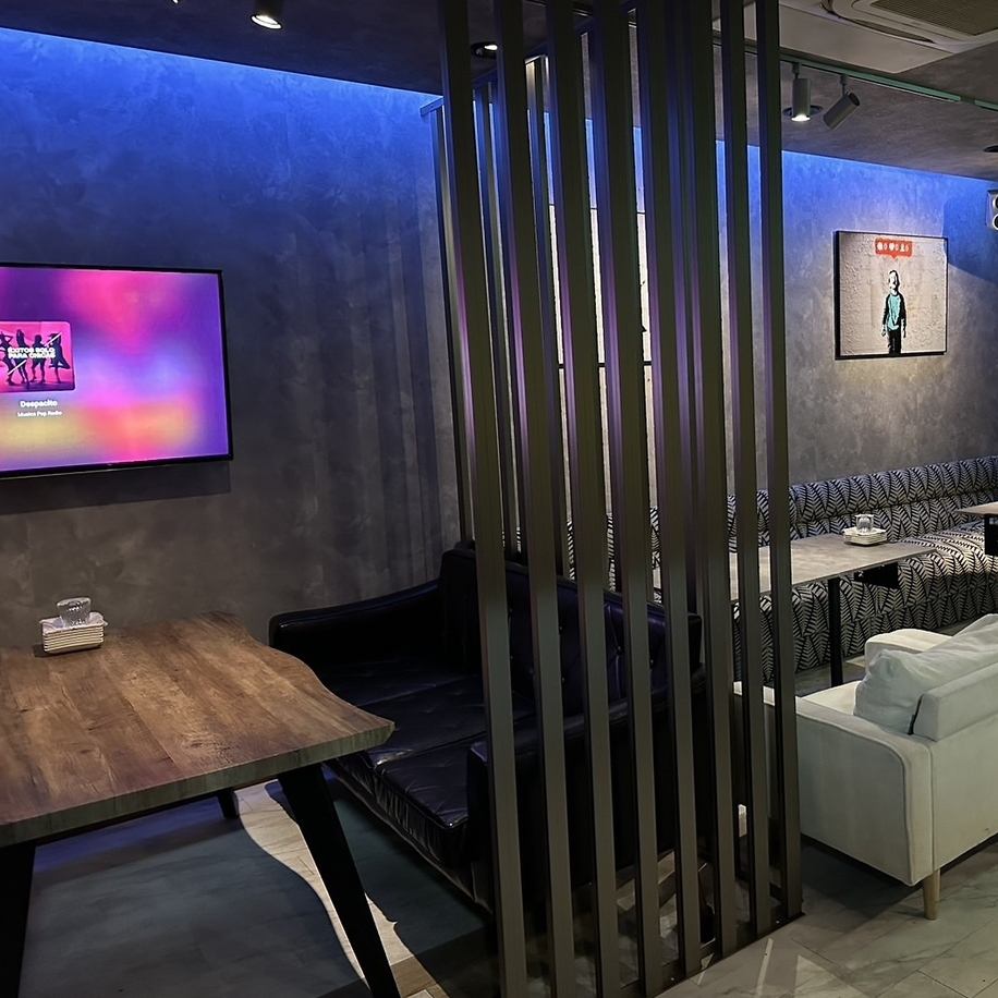 The interior is well designed, perfect for a date night.