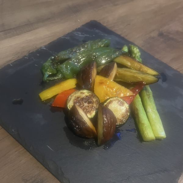 Enjoy the taste of the season! "Grilled vegetables"