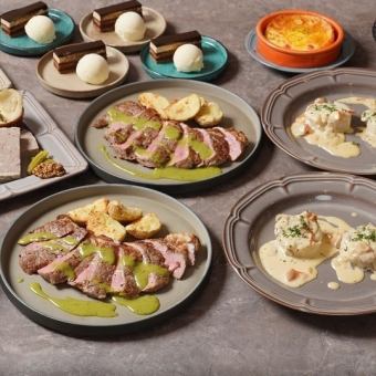『〆にパスタまで楽しめるフル コース 全9品 』