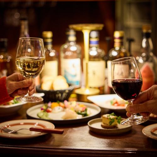 We also have a standing counter where you can drop in without making a reservation! *There is no charge for the standing counter!