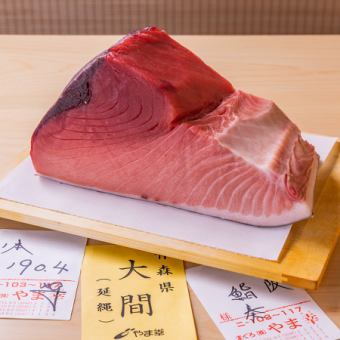 Chef's choice nigiri course 20,000 yen (tax included)