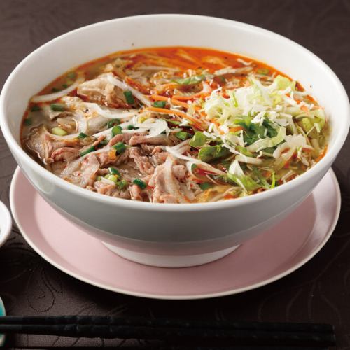 Spicy soup Bun Bo Hue