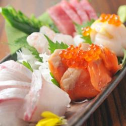 Assortment of 5 kinds of fresh fish