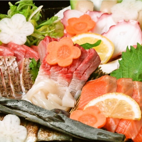 刺身盛合せ