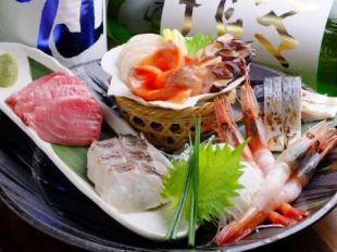 新鮮なお刺身盛り合わせ