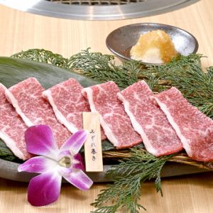 ちまき(松阪牛)/前バラみぞれ巻き(仙台牛)