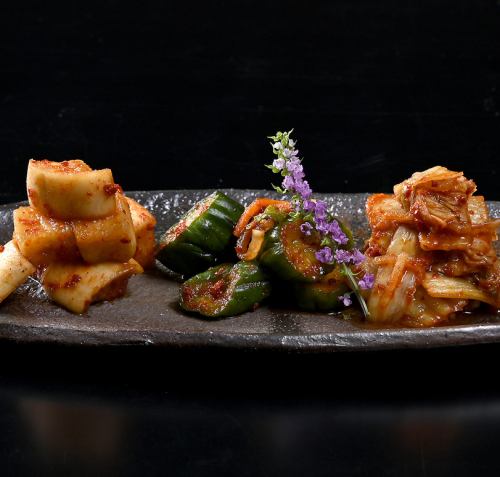 キムチ3種盛り合わせ