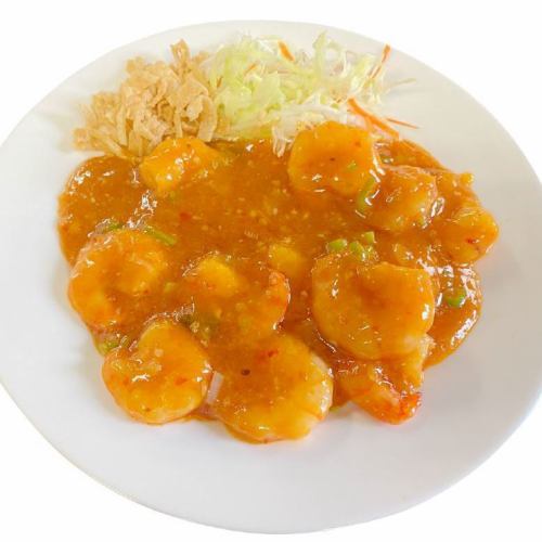 You can enjoy the authentic taste !! [Shrimp chili]