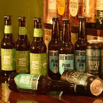 Carefully selected craft beer, BrewDog