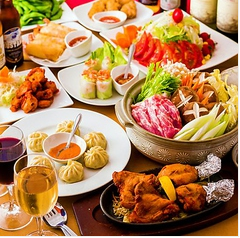 コースA《お得な食べ放題付》 120分飲み放題8品3980円⇒2980円