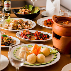 乾杯コロナビール&3時間食べ飲み放題 世界の料理厳選11品オリエンタルコース 5480円⇒4480円