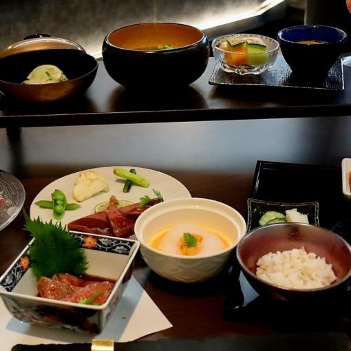 【至高フルコース】黒樺牛　赤身鉄板焼ステーキコース