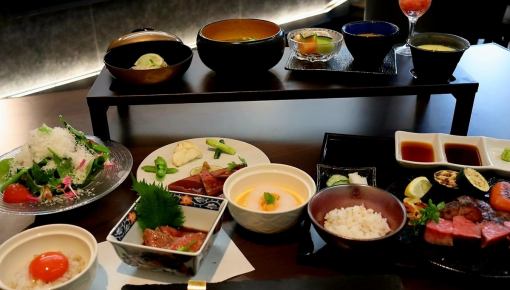 【至高フルコース】黒樺牛　フィレ鉄板焼ステーキコース