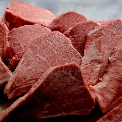 【ランチコース】黒樺牛鉄板焼きステーキ フィレ80g