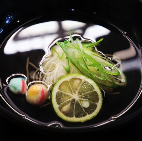いりこ出汁のにゅう麺