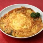 カキ入りの卵焼き