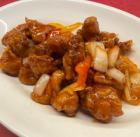 鶏肉の甘酢炒め (糖醋鶏丁)
