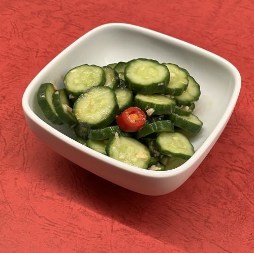 ニンニク風味のきゅうり