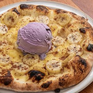 バナナシナモン&ブルーシールアイス