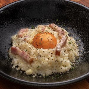 カルボナーラリゾット