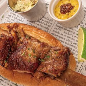 BBC黒豚リブサンド