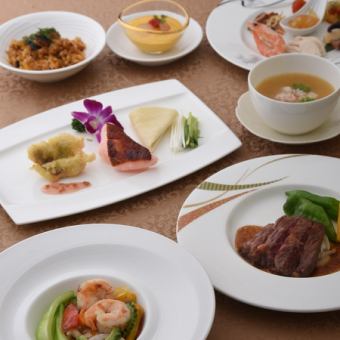 [11:00～14:00]【会食プラン】瑠璃<7,000円コース>