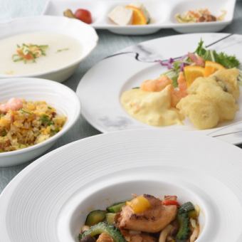 ☆ランチコース「ジャスミン」《1,980円税込》11時～11時30分ご来店限定