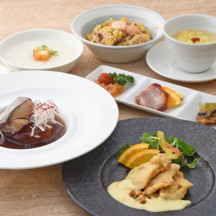 [From November 1st] Lunch Course "Jasmine" - Available only between 11:00 and 11:30
