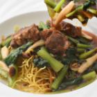 Beef rib stew yakisoba
