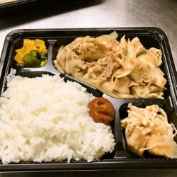 黒豚の生姜焼き