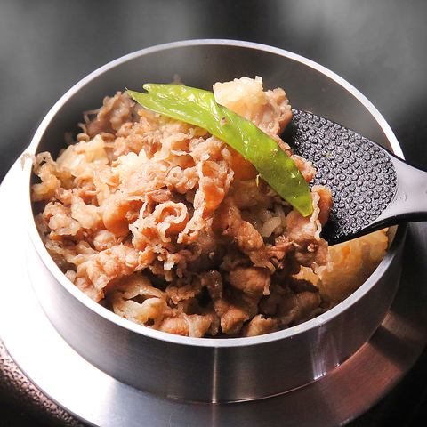 牛肉時雨釜飯