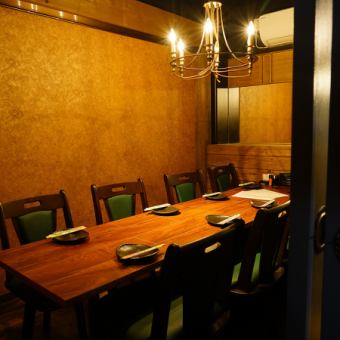 A calm private room space.As it is limited to 3 rooms, it is recommended to make an early reservation ♪