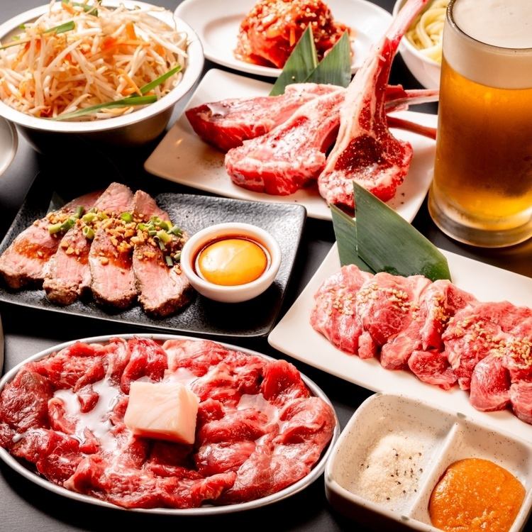 青森直送の新鮮な生ラム中心に様々な部位のラム肉を堪能できます