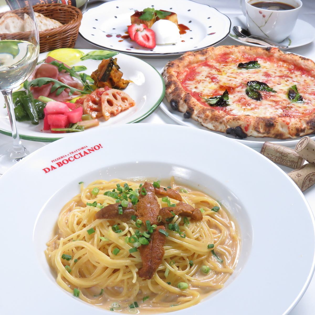 ◆4800円コース◆お好きな肉料理or魚料理が選べる★全6品