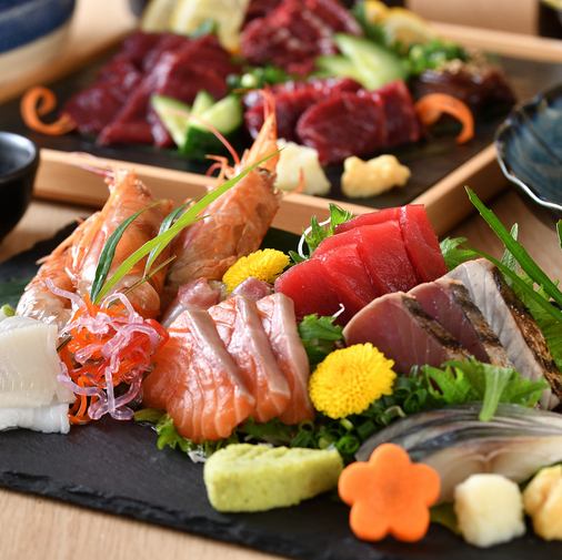 【当店自慢の海鮮】漁港直送の旬魚を贅沢に堪能。鮮度際立つ海鮮料理の数々