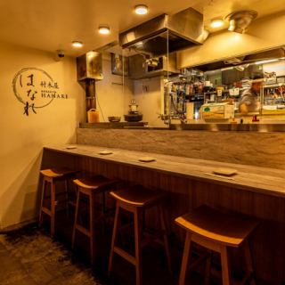 주방 앞의 카운터석도 인기입니다.