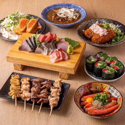 “낮 한정 전세 확약 코스”/4,000엔 ◆생맥주를 포함한 3시간 음료 무제한 【전6품】