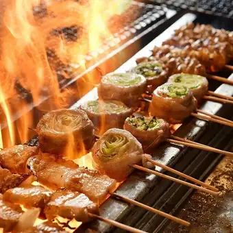 【花串　匠コース】飲み放題120分＋串７種＋ご飯もの＋甘味　5000円